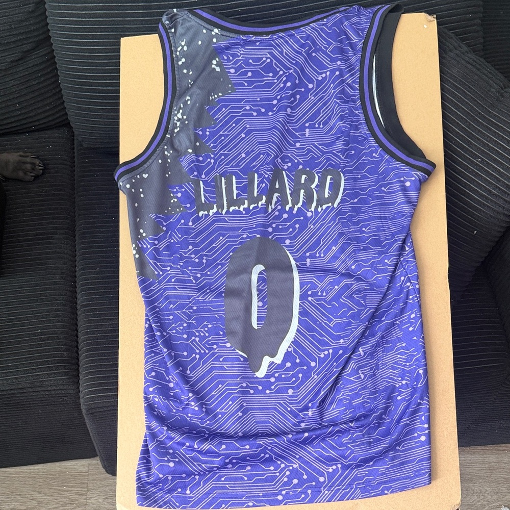 Loony Tunes Damian Lillard Goon Squad XL Mens Jersey number 0